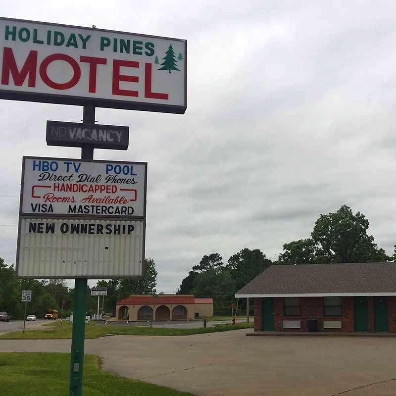 Holiday Pines Motel Jay Esterno foto