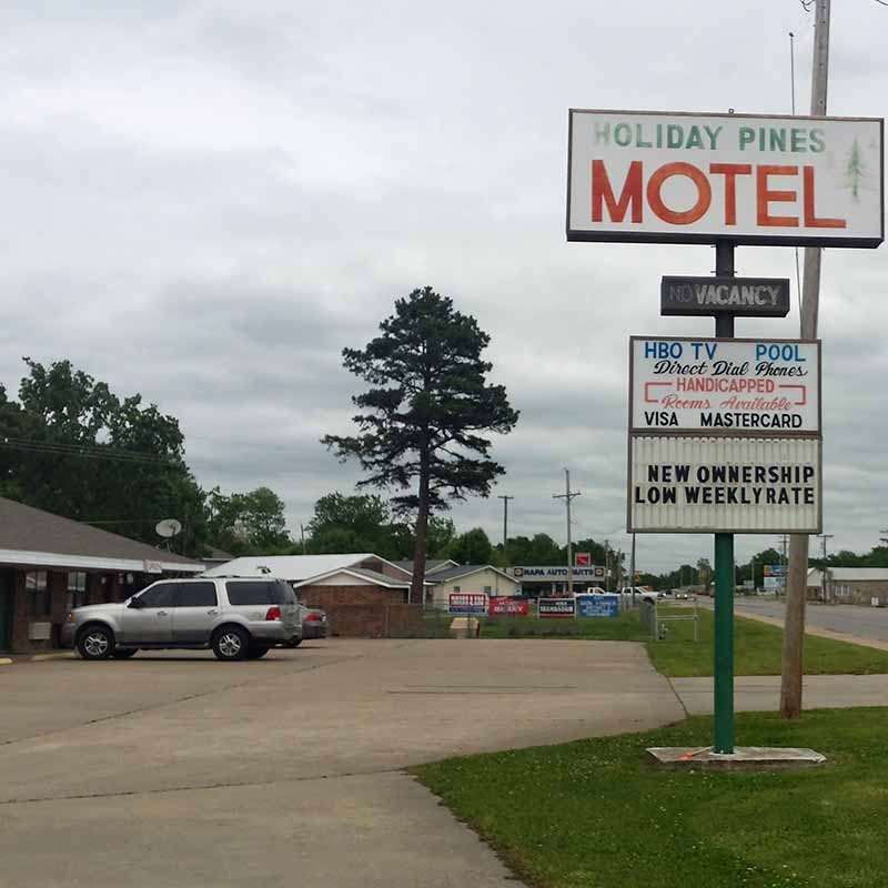 Holiday Pines Motel Jay Esterno foto
